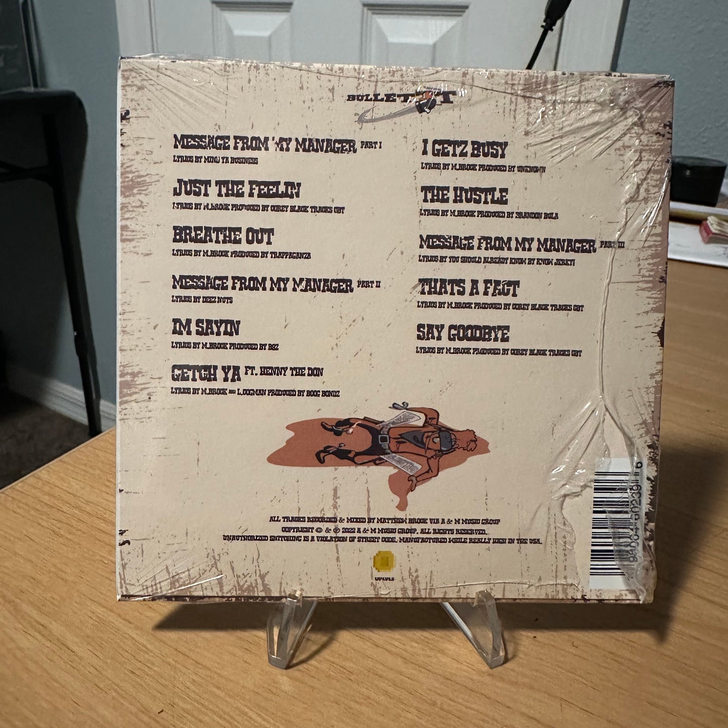 Bullet Brak – Brock Holliday (Limited Edition Autographed CD)