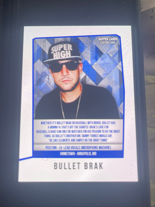 Bullet Brak “OG” Rapper Card (Autographed)